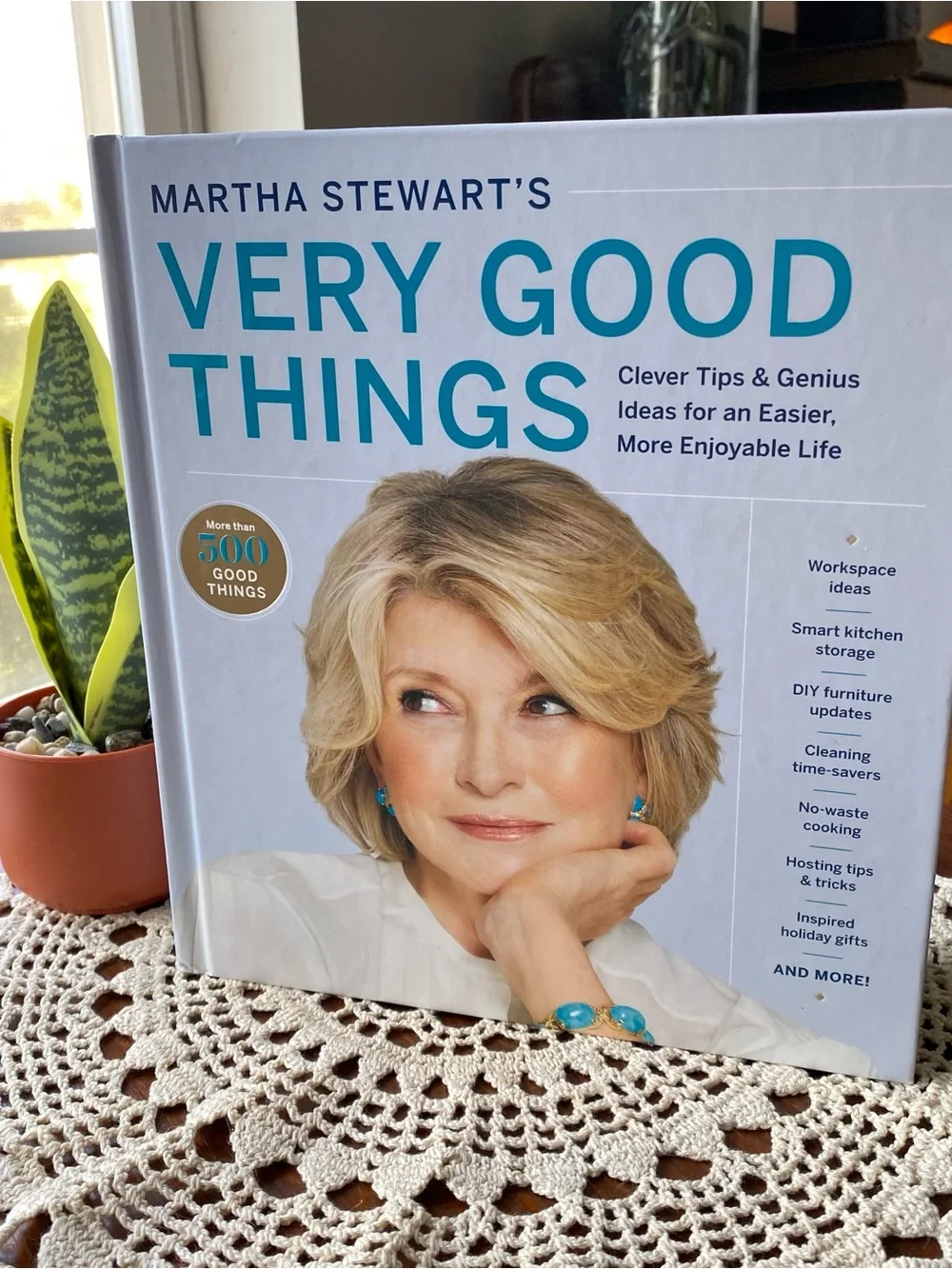 Martha Stewart Very Good Things – Teal and White Hardcover